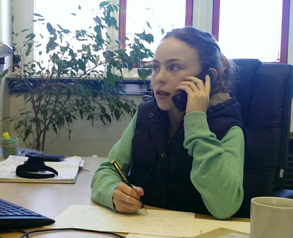 Meet the future boss ....