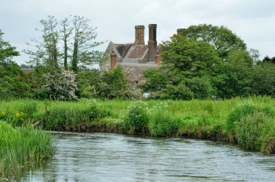 The River Frome at Woolbridge Manor, Wool, Dorset PurbeckDavid49