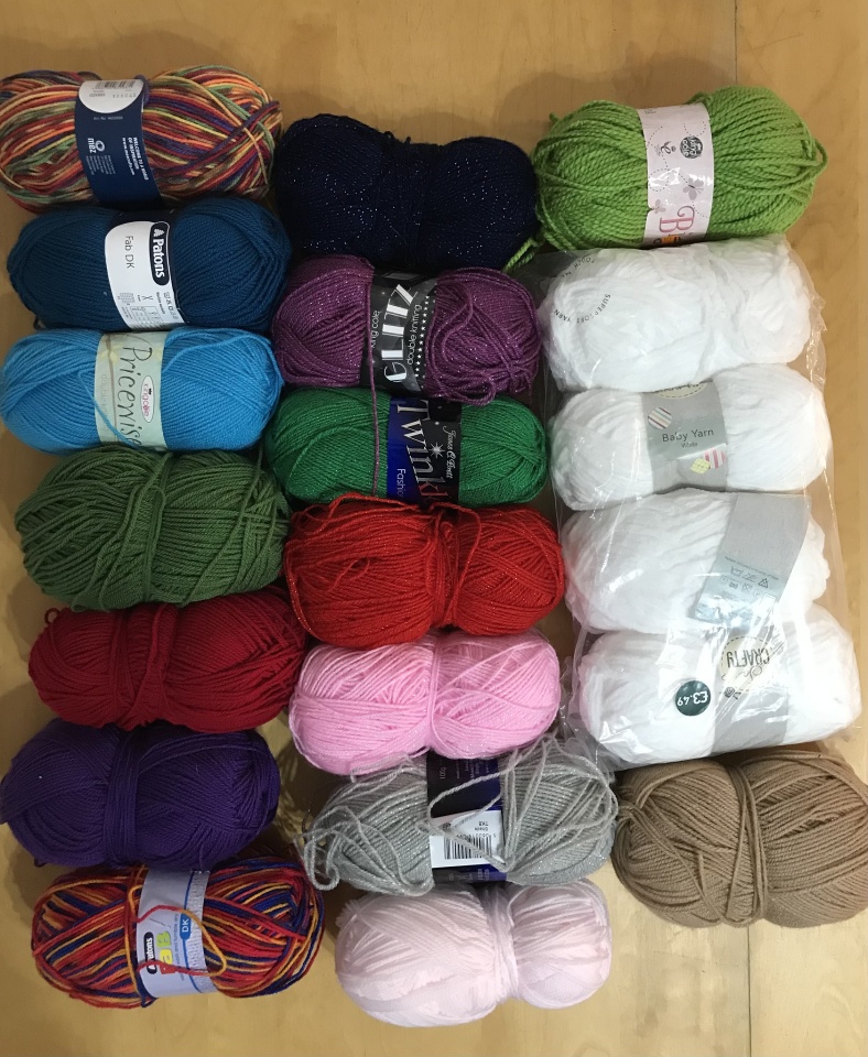 Latest yarn donation airedaleknitter Blipfoto