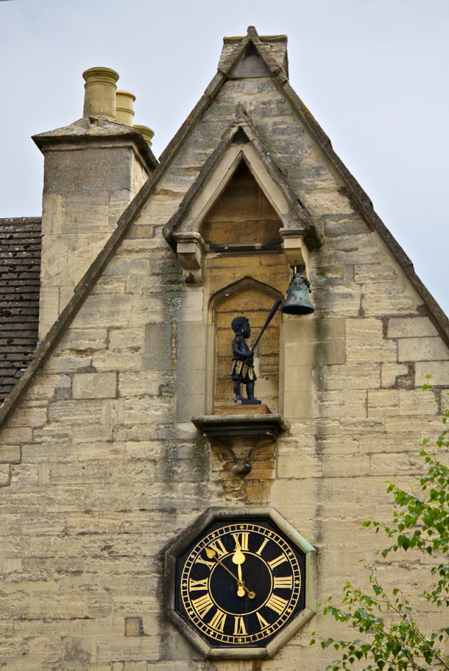 The Black Boy Clock in Stroud CleanSteve Blipfoto