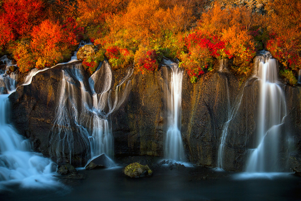 Hraunfossar | melfa | Blipfoto Hraunfossar  | melfa