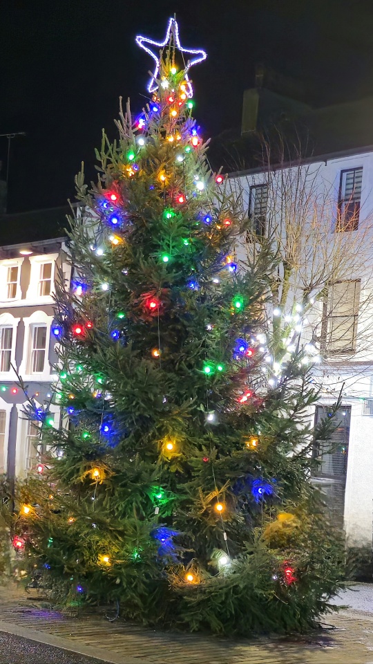 Cockermouth's Christmas tree. trevorearthy Blipfoto