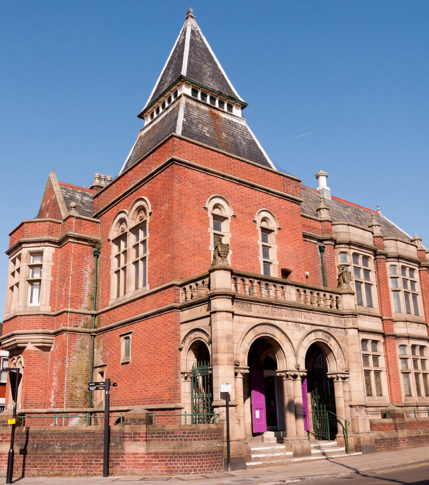 The Leyland Free Library and Museum 1886 NLN Blipfoto