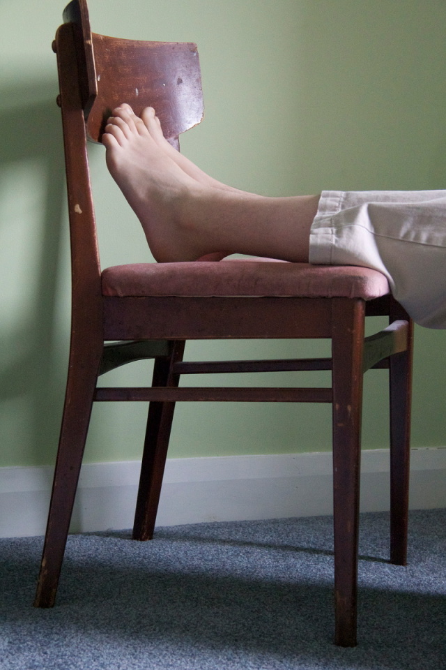 Don't put your feet on the chair! LeggeAngie Blipfoto