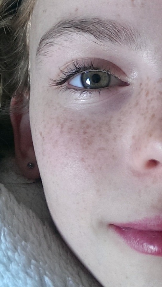 Keeping an eye on her...