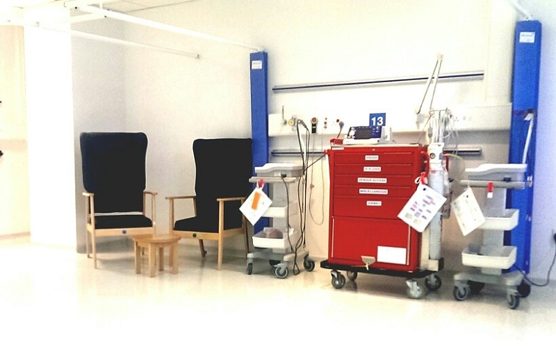 A trip to the hospital...