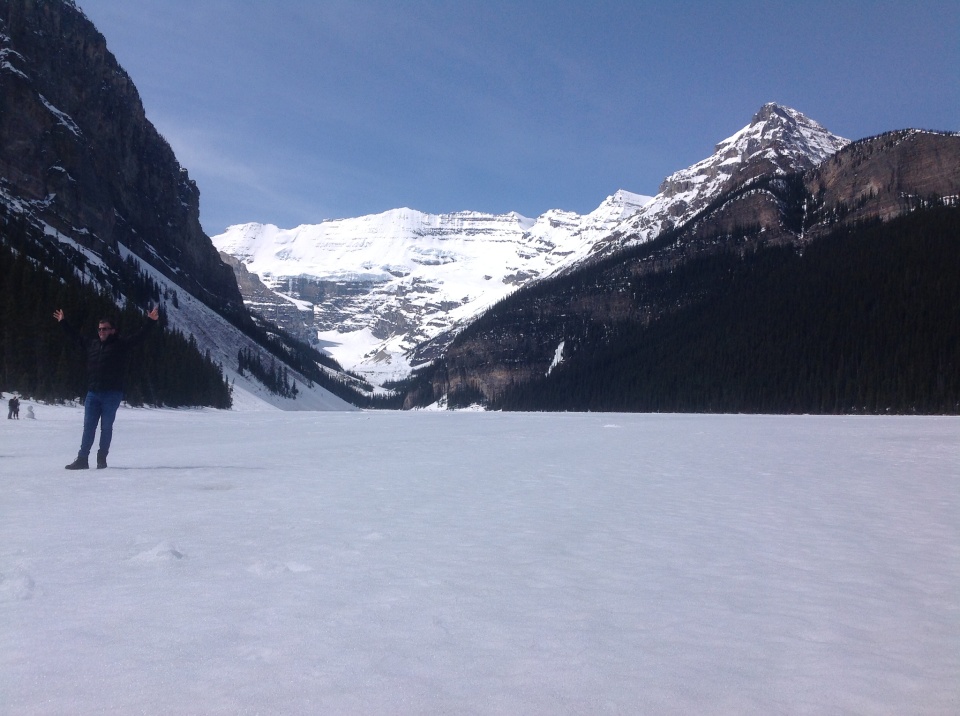 Frozen Lake Louise - Alberta Canada | sister | Blipfoto