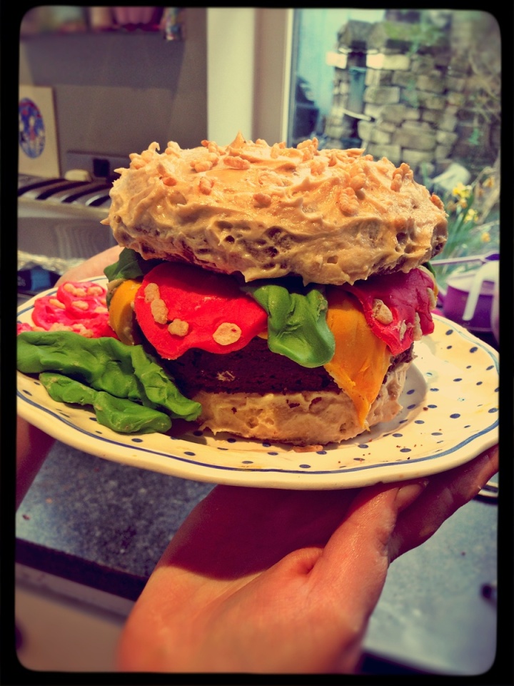 The Beef Burger Cake paulcoates95 Blipfoto
