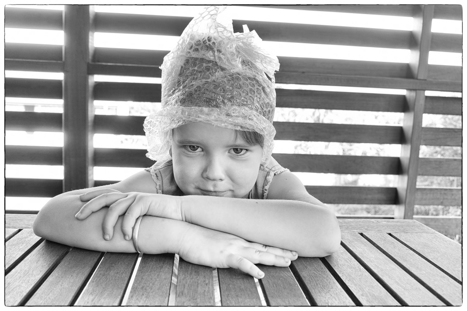 Bubble Wrap Head Gitama Blipfoto