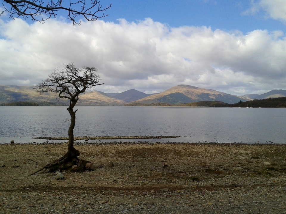Loch Lomond in April Freuchie Blipfoto