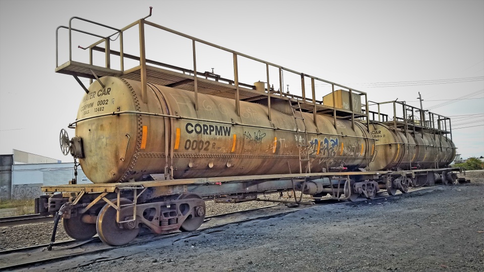 Two Railroad Water Cars RonaldBerry Blipfoto