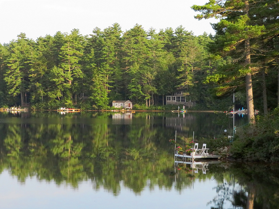 Barker Pond, Maine VandeGraaff Blipfoto