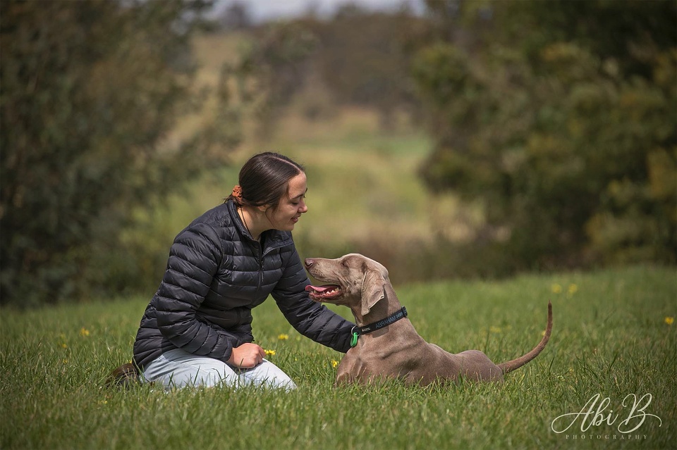 A girl and her dog | Barking | Blipfoto