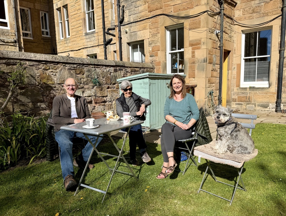 Archie and I sort out health issues… | LadyMarchmont | Blipfoto