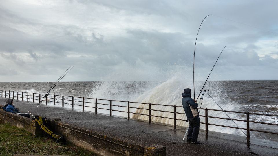 Rough sea fishing | Valerie12 | Blipfoto