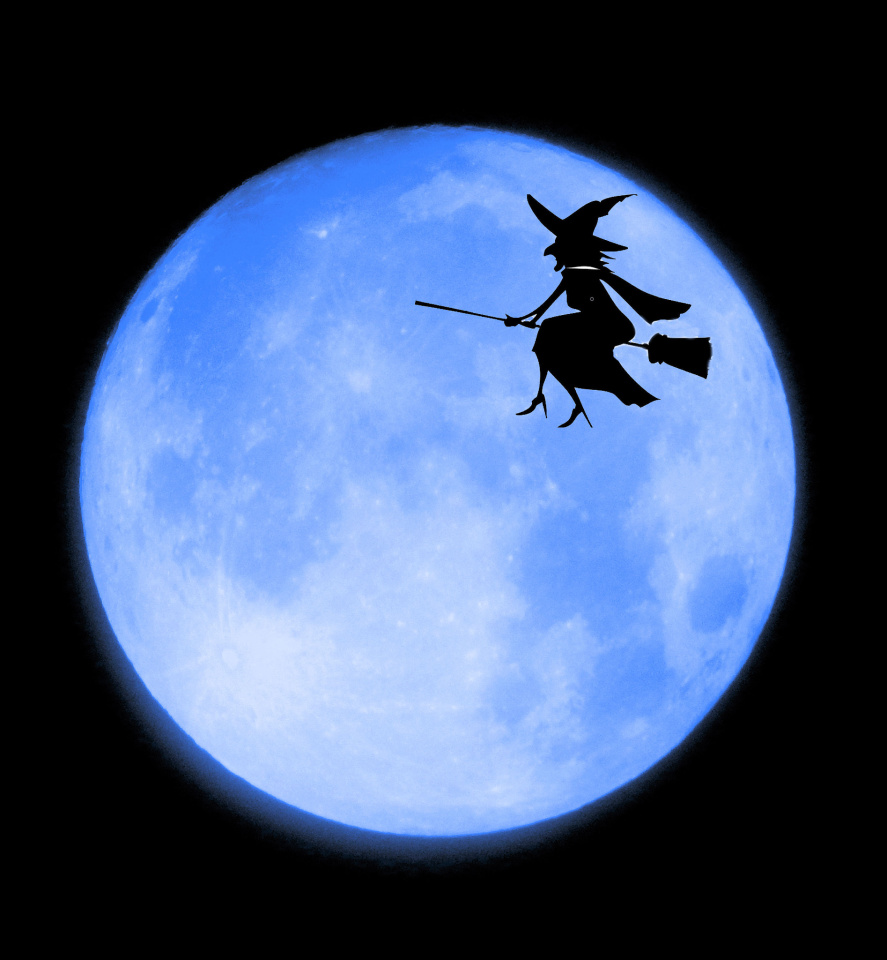 Halloween Blue Moon Rosemarie55 Blipfoto