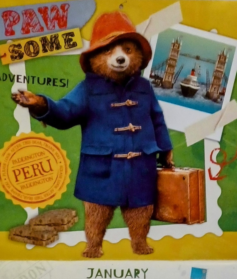 Paddington Bear Calendar for Billy william7253 Blipfoto