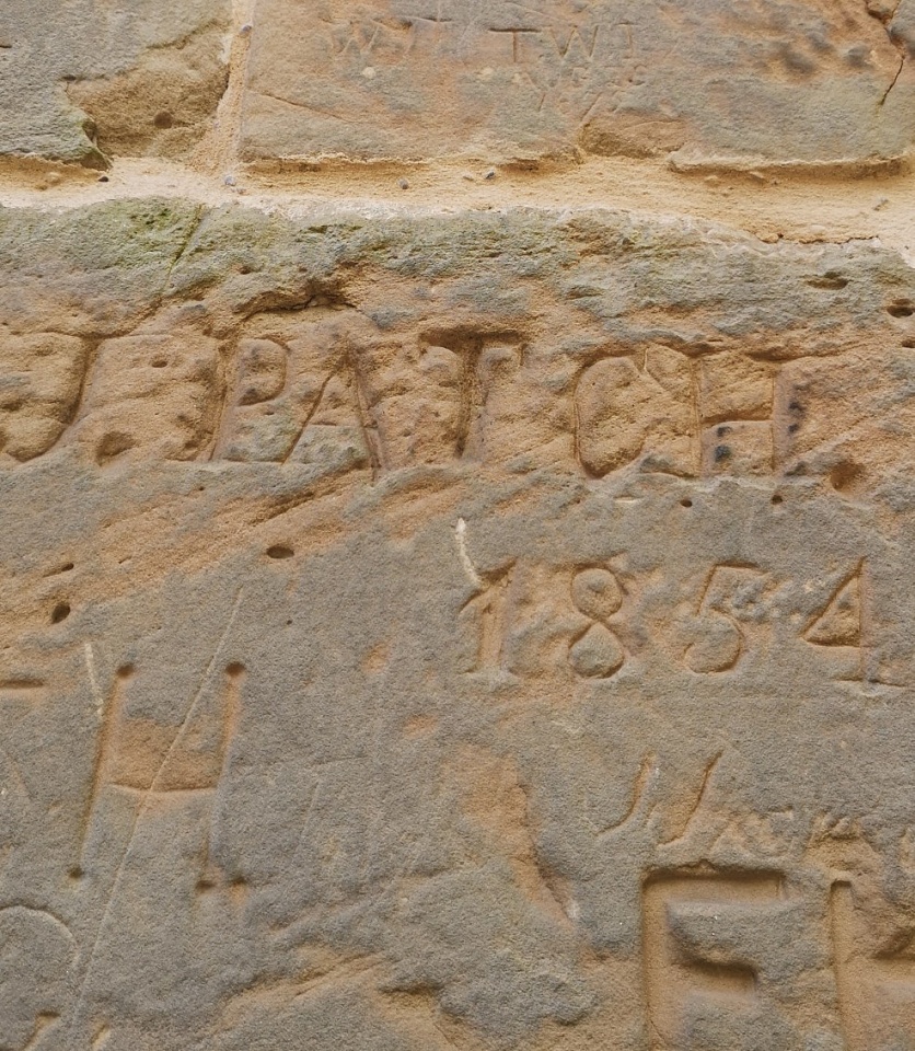 Ancient graffiti hebsauntyval Blipfoto