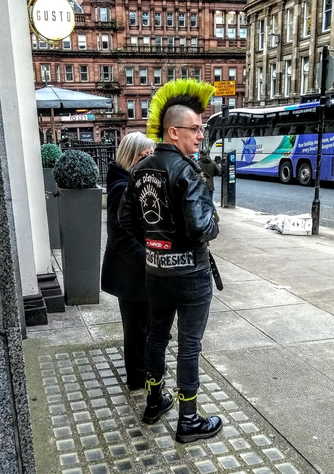 #Glasgow - Punk's not dead... | NelsonMcF | Blipfoto