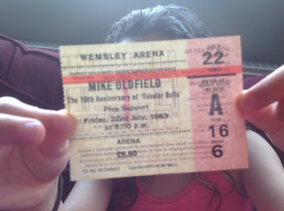 Old gig tickets - Mike Oldfield | bridgeman | Blipfoto