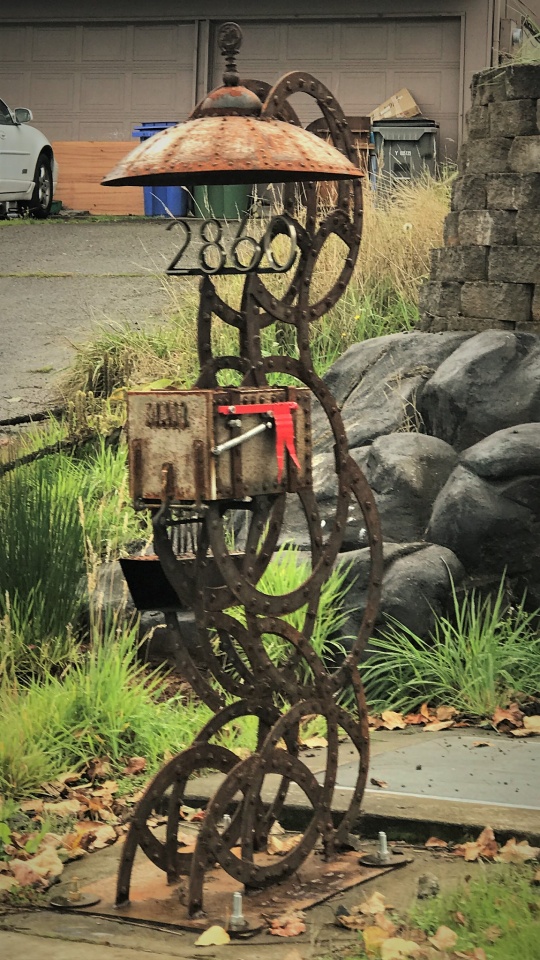 Steampunk mailbox | KEB | Blipfoto