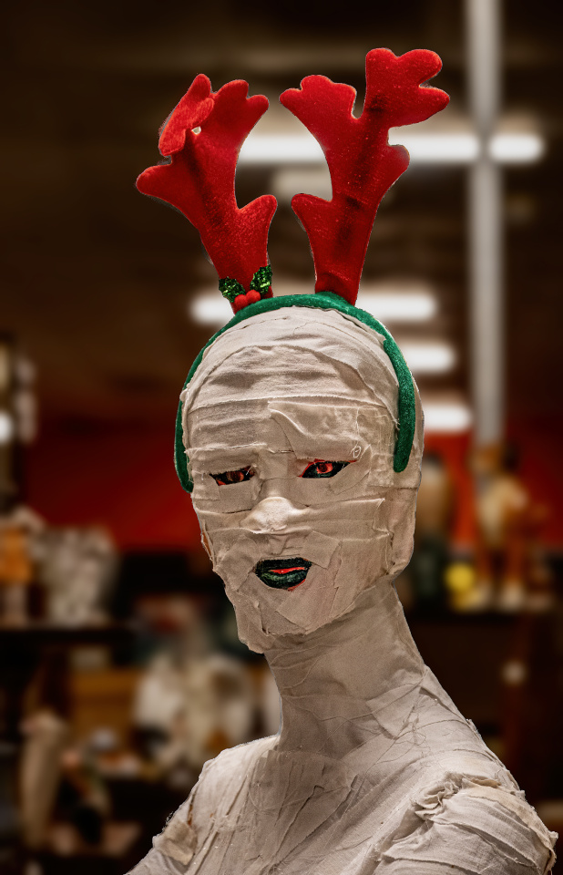 Festive Mummy gblrps Blipfoto