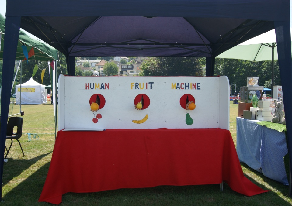 human fruit machine game